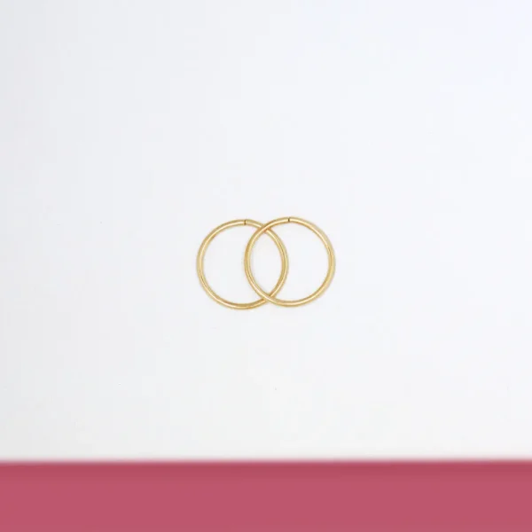 Fashion Loop 105. Single earrings Earrings