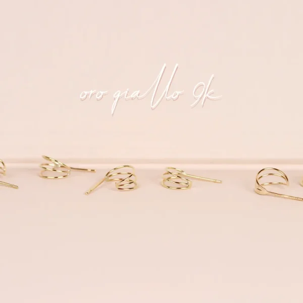 Fashion Low-fi girl. Single earring Earrings
