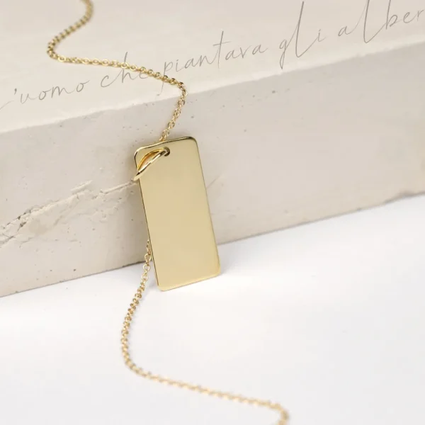 Hot L’uomo che piantava gli alberi. Gold Pendant Pendants | Customized Products