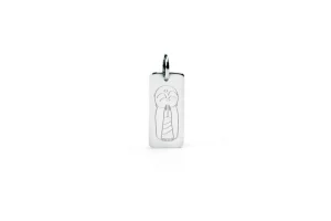 Outlet L’uomo che piantava gli alberi. Pendant (silver) Pendants | Customized Products