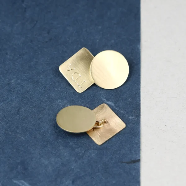 Best L’uomo di pane. Gold cuff-links Cuff-links | Customized Products