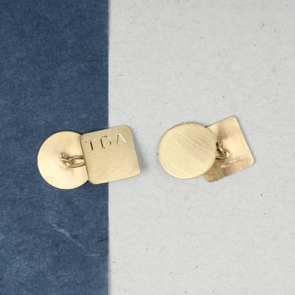Best L’uomo di pane. Gold cuff-links Cuff-links | Customized Products