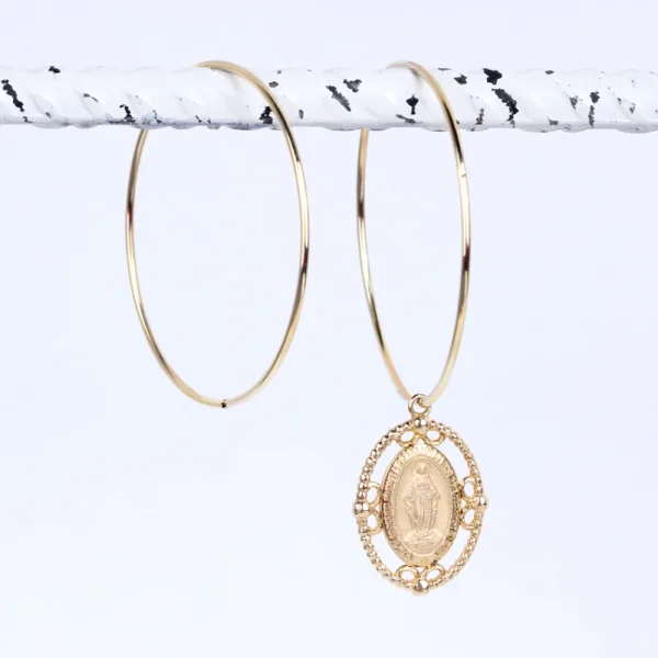 Discount Mamma Madre. Hoop earring Earrings