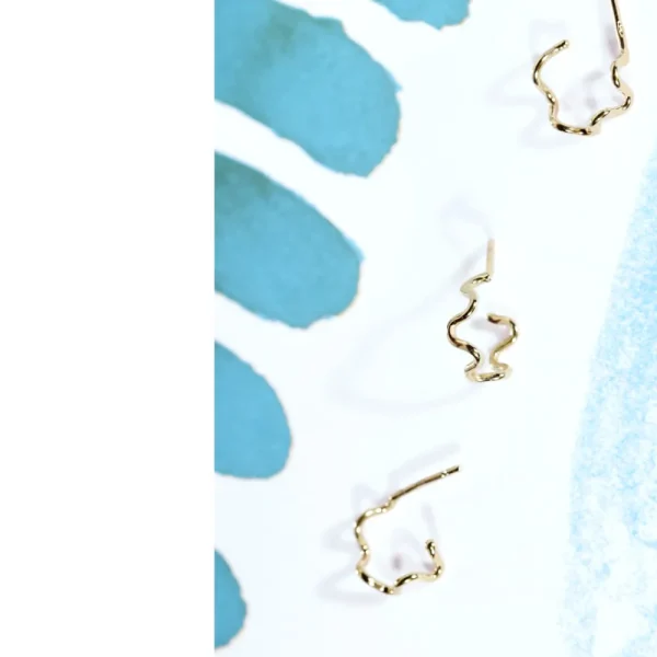 Fashion Oscilla Alto. Single earring Earrings