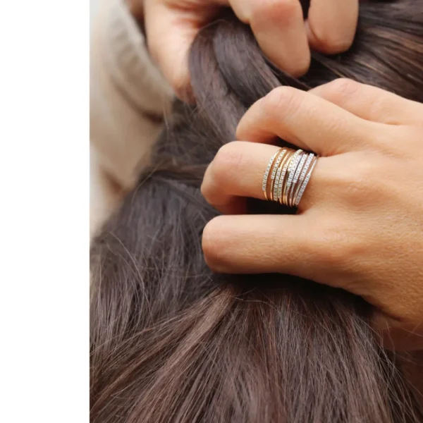 Clearance Pollon combinaguai. Ring (white) Rings