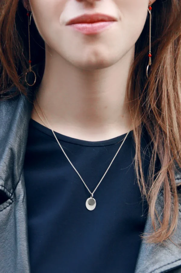 Discount Puces. Oval Silver Pendant Pendants | Customized Products
