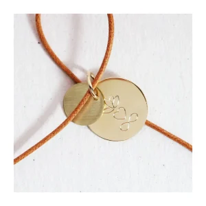 Fashion Puces. Round Gold Pendant Pendants | Customized Products
