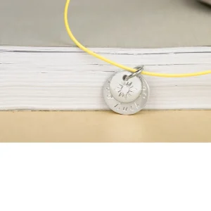 Sale Puces. Round Silver Pendant Pendants | Customized Products