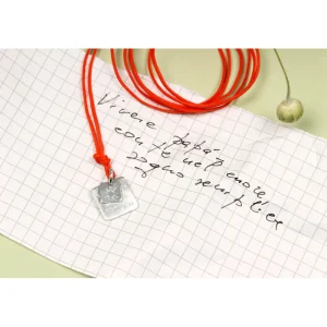 Online Puces. Squared Silver Pendant Pendants | Customized Products