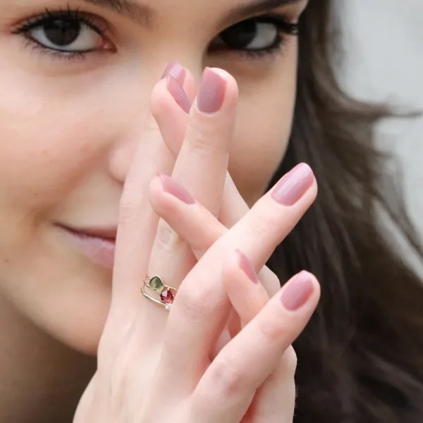 Outlet Puntacuore (Fuchsia). Ring Rings