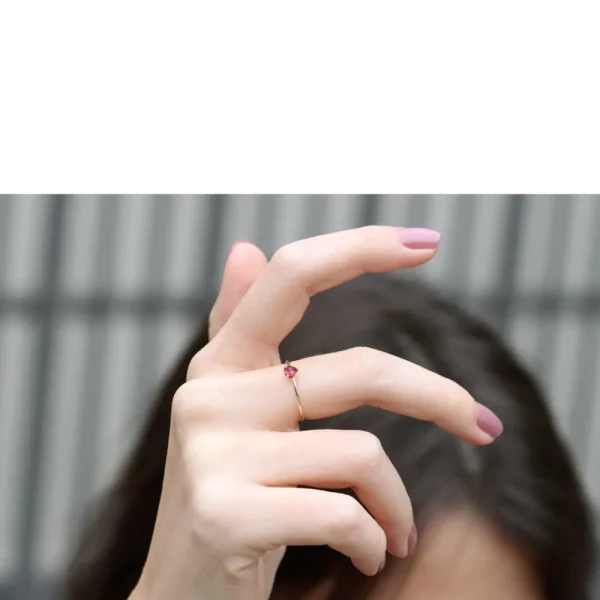 Outlet Puntacuore (Fuchsia). Ring Rings