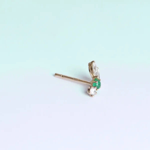 Discount Quattro (Mandelbrot set). Single earring Earrings