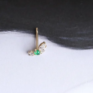 Discount Quattro (Mandelbrot set). Single earring Earrings