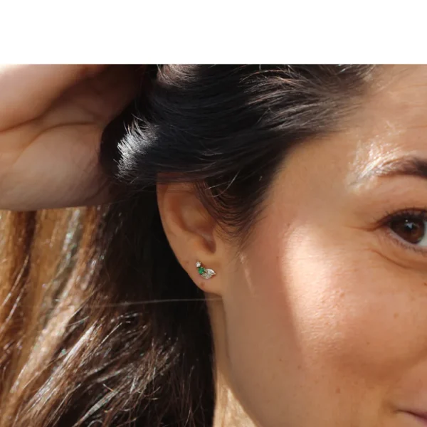 Discount Quattro (Mandelbrot set). Single earring Earrings