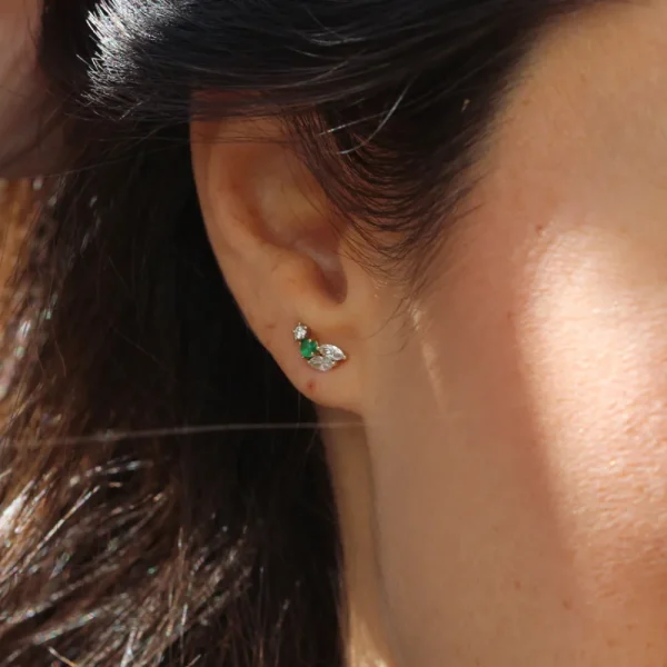 Discount Quattro (Mandelbrot set). Single earring Earrings