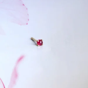 Online Red sigh. Single earring Earrings