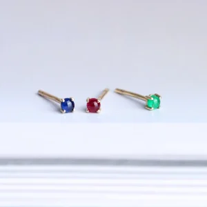Online Red sigh. Single earring Earrings