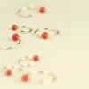 Hot Rosso Lato Nostro. Single earring Earrings