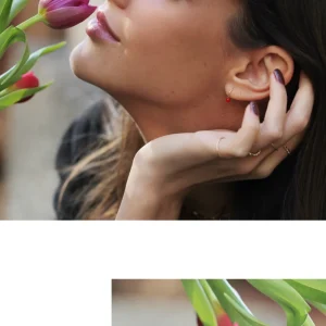 Hot Rosso Lato Nostro. Single earring Earrings