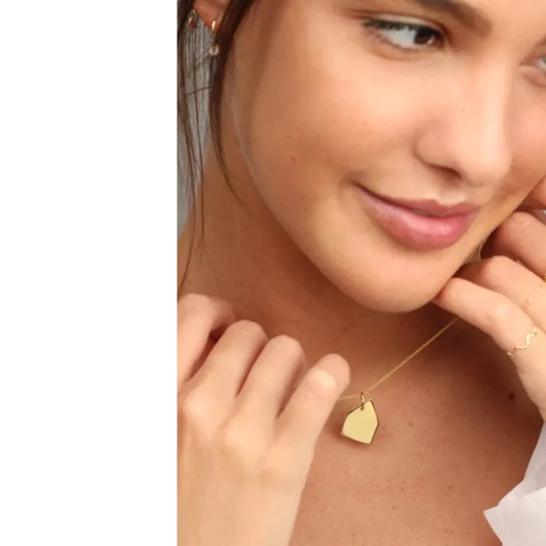 Outlet Se fosse un nido. Gold pendant Pendants | Customized Products