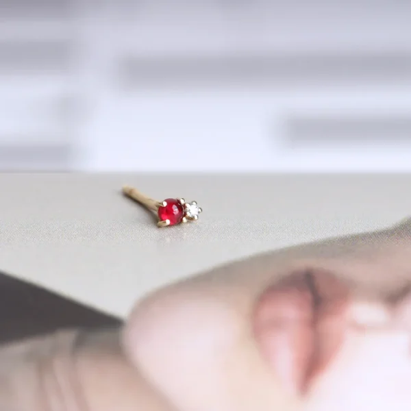 Hot Sei (Mandelbrot set). Single earring Earrings