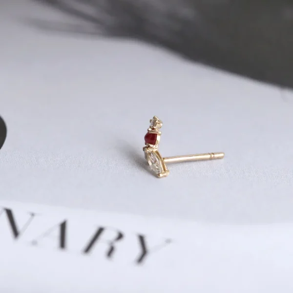 Sale Sette (Mandelbrot set). Single earring Earrings