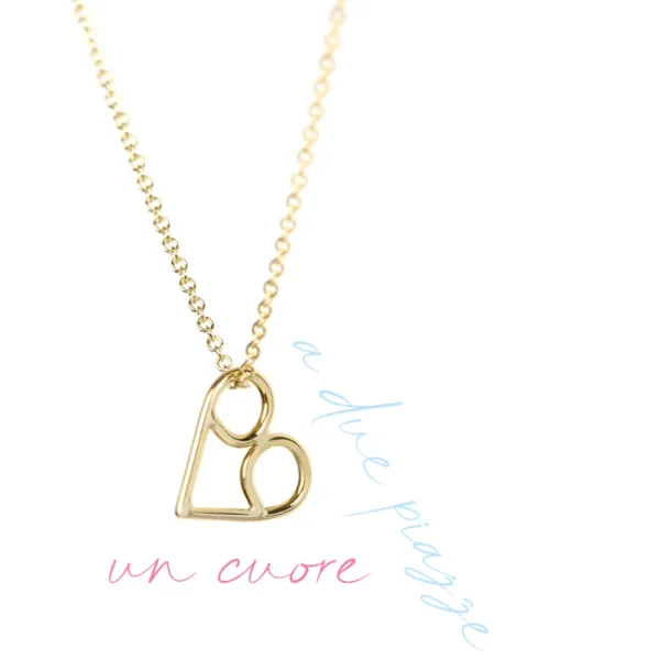 Online Un cuore a due piazze (L). Pendant Pendants | Bracelets