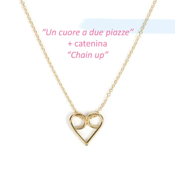 Online Un cuore a due piazze (L). Pendant Pendants | Bracelets