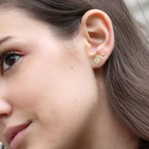 Discount Una piccola donna d’inchiostro. Single stud Earrings | Customized Products
