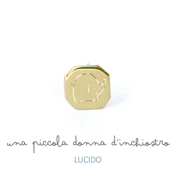 Discount Una piccola donna d’inchiostro. Single stud Earrings | Customized Products