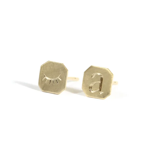 Discount Una piccola donna d’inchiostro. Single stud Earrings | Customized Products