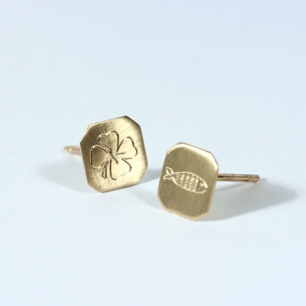 Discount Una piccola donna d’inchiostro. Single stud Earrings | Customized Products