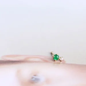 Hot Uno (Mandelbrot set). Single earring Earrings