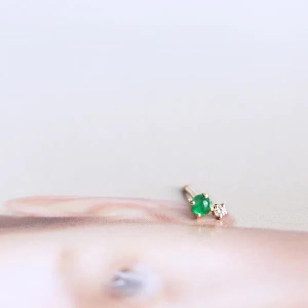 Hot Uno (Mandelbrot set). Single earring Earrings