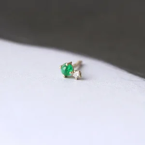 Hot Uno (Mandelbrot set). Single earring Earrings