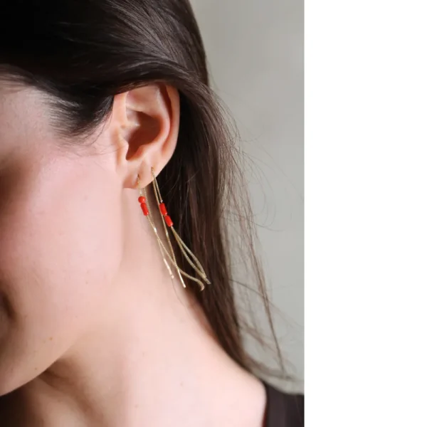 Fashion Vista sul piacere. Single earring Earrings