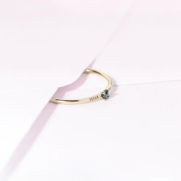 Sale What if (blue diamond). Ring Rings