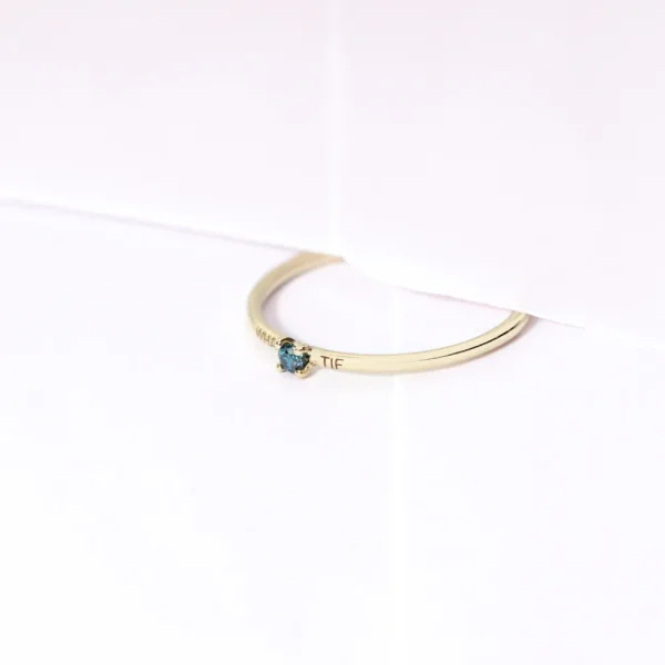 Sale What if (blue diamond). Ring Rings