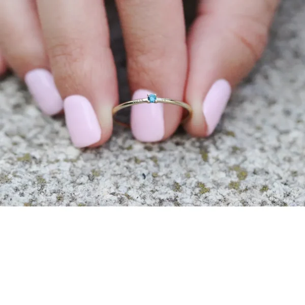 Sale What if (blue diamond). Ring Rings